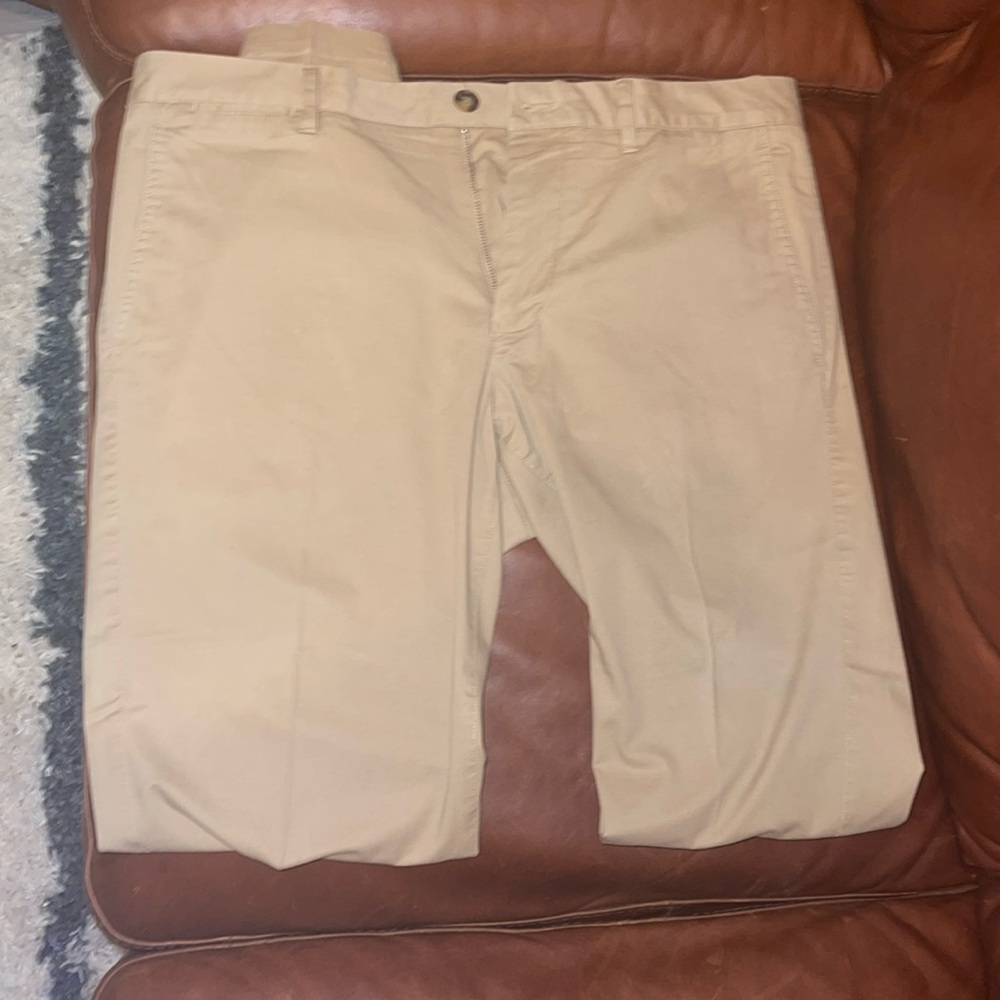 Bonobos Tan Chinos, 34 Waist, 34 Length, Slim Fit